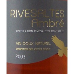 SCV Côtes d'Agly - AOP Rivesaltes Ambré - N.V.