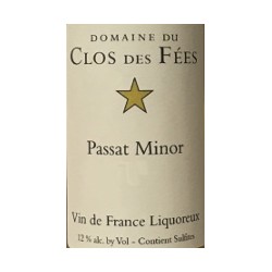 Clos des fées - Passat Minor 2018 - Vin de France - Liquoreux - 37.5 cl