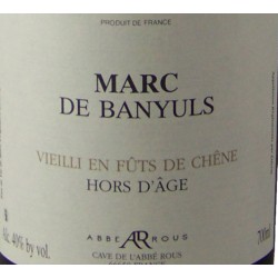 Abbé Rous - Marc de Banyuls - 70 cl - 40 % vol