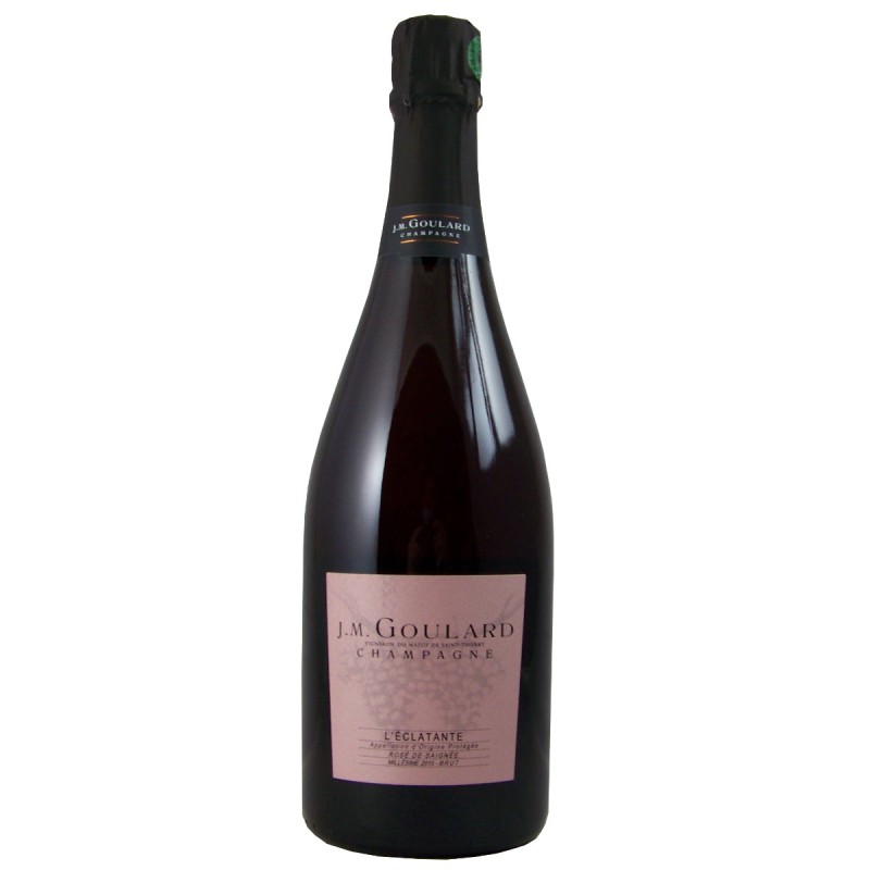 JM Goulard - L'Eclatante rosé de saignée - AOP Champagne