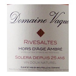 Domaine Vaquer - Hors d'Age 25 ans - AOP Rivesaltes Ambré