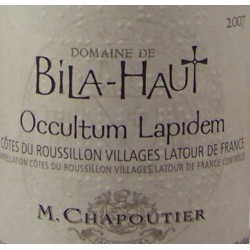 Chapoutier - Occultum Lapidem 2018 - AOP Côtes du Roussillon Villages Latour de
